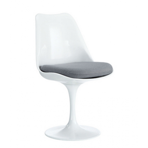 Silla Cup Blanco con Gris